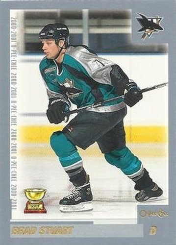 #237 Brad Stuart - San Josearks - 2000-01 O-Pee-Chee Hockey