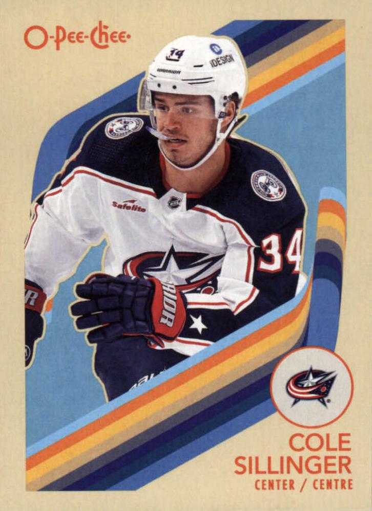 #237 Cole Sillinger - Columbus Blue Jackets - 2023-24 O-Pee-Chee - Retro Hockey