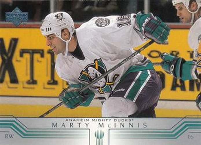 #237 Marty McInnis - Anaheim Mighty Ducks - 2001-02 Upper Deck Hockey