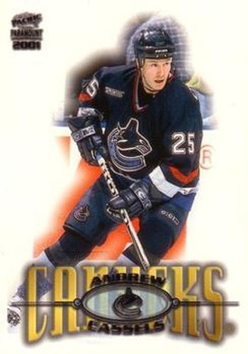 #237 Andrew Cassels - Vancouver Canucks - 2000-01 Pacific Paramount Hockey