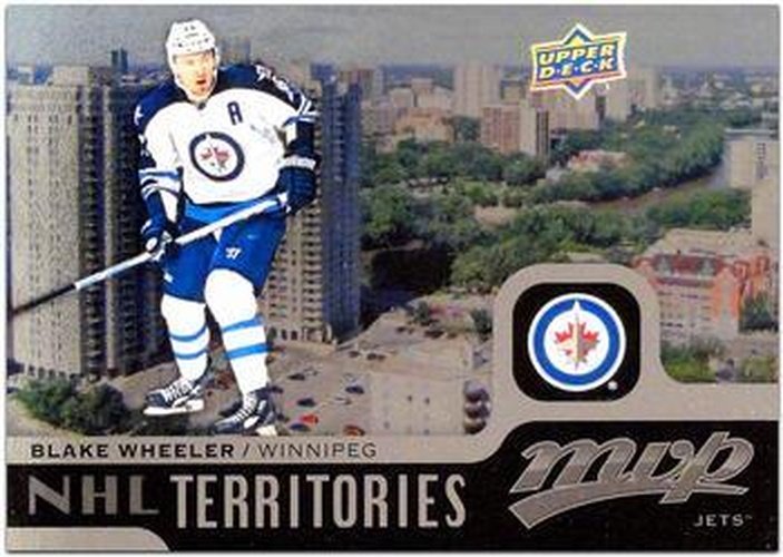 #237 Blake Wheeler - Winnipeg Jets - 2015-16 Upper Deck MVP Hockey