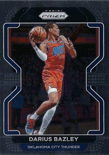 #237 Darius Bazley - Oklahoma City Thunder - 2021-22 Panini Prizm Basketball