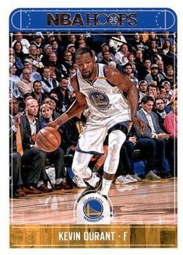 #237 Kevin Durant - Golden State Warriors - 2017-18 Hoops Basketball
