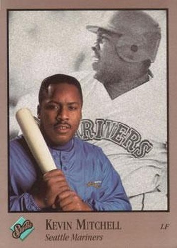 #237 Kevin Mitchell - Seattle Mariners - 1992 Studio Baseball