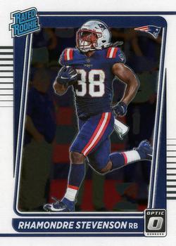 #237 Rhamondre Stevenson - New England Patriots - 2021 Donruss Optic Football