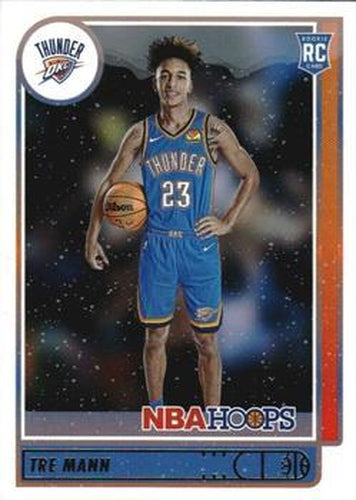#237 Tre Mann - Oklahoma City Thunder - 2021-22 Hoops Winter Basketball