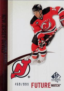 #237 Stephen Gionta - New Jersey Devils - 2010-11 SP Authentic Hockey