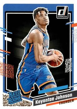 #237 Keyontae Johnson - Oklahoma City Thunder - 2023-24 Donruss Basketball