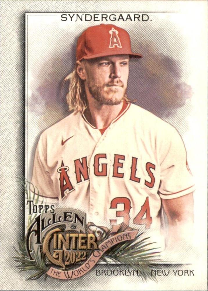 #237 Noah Syndergaard - Los Angeles Angels - 2022 Topps Allen & Ginter Baseball
