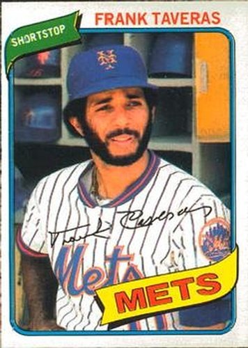 #237 Frank Taveras - New York Mets - 1980 O-Pee-Chee Baseball