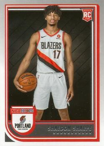 #237 Shaedon Sharpe - Portland Trail Blazers - 2022-23 Hoops Basketball