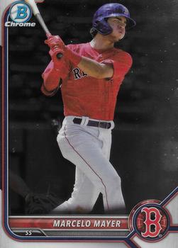 #BCP-237 Marcelo Mayer - Boston Red Sox - 2022 Bowman - Chrome Prospects Baseball