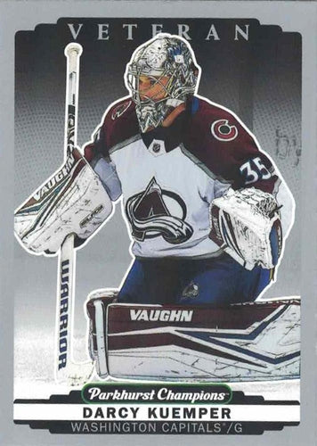 #237 Darcy Kuemper - Washington Capitals - 2022-23 Parkhurst Champions - Silver Hockey