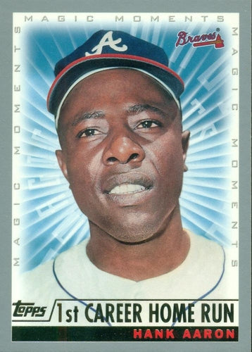 #237a Hank Aaron - Atlanta Braves - 2000 Topps Baseball