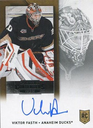 #237a Viktor Fasth - Anaheim Ducks - 2013-14 Panini Contenders Hockey