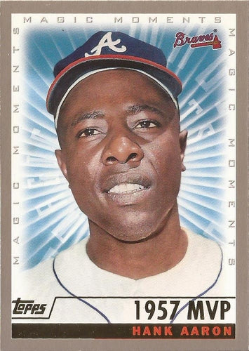 #237b Hank Aaron - Atlanta Braves - 2000 Topps Baseball