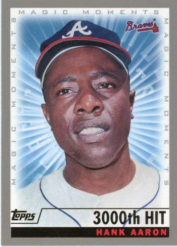 #237c Hank Aaron - Atlanta Braves - 2000 Topps Baseball
