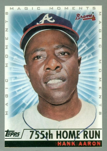 #237e Hank Aaron - Atlanta Braves - 2000 Topps Baseball