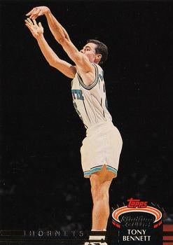 #238 Tony Bennett - Charlotte Hornets - 1992-93 Stadium Club Basketball