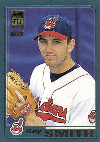 #T238 Roy Smith - Cleveland Indians - 2001 Topps Traded & Rookies Baseball