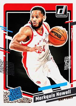#238 Markquis Nowell - Toronto Raptors - 2023-24 Donruss Basketball