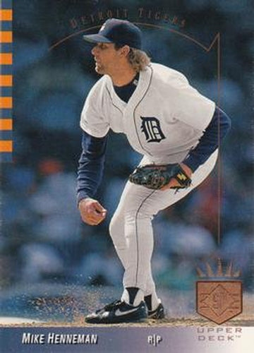 #238 Mike Henneman - Detroit Tigers - 1993 SP Baseball