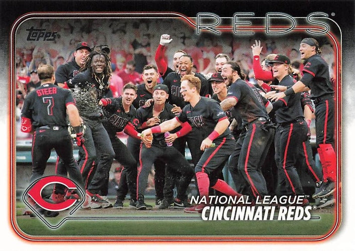 #238 Cincinnati Reds - Cincinnati Reds - 2024 Topps Baseball