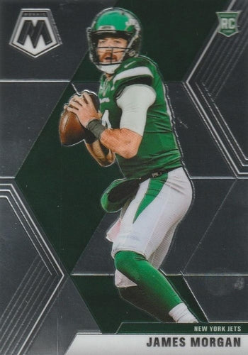 #238 James Morgan - New York Jets - 2020 Panini Mosaic Football