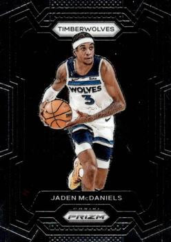 #238 Jaden McDaniels - Minnesota Timberwolves - 2023-24 Panini Prizm Basketball