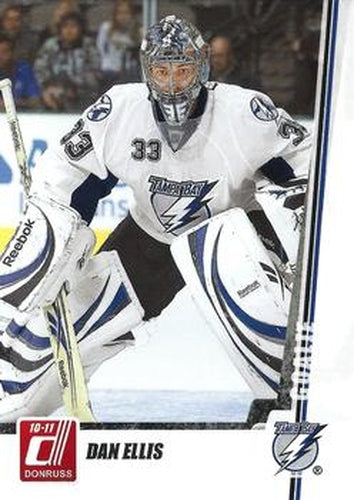 #238 Dan Ellis - Tampa Bay Lightning - 2010-11 Donruss Hockey