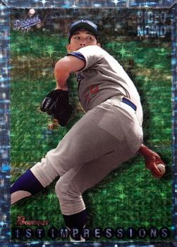 #238 Hideo Nomo - Los Angeles Dodgers - 1995 Bowman Baseball