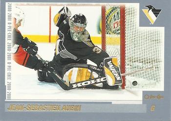 #238 Jean-Sebastien Aubin - Pittsburgh Penguins - 2000-01 O-Pee-Chee Hockey