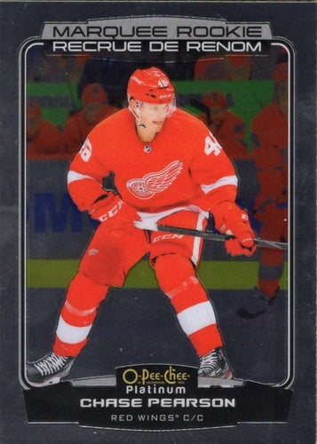 #238 Chase Pearson - Detroit Red Wings - 2022-23 O-Pee-Chee Platinum Hockey