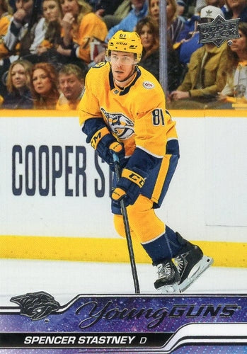 #238 Spencer Stastney - Nashville Predators - 2023-24 Upper Deck Hockey