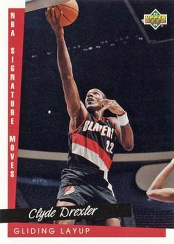 #238 Clyde Drexler - Portland Trail Blazers - 1993-94 Upper Deck Basketball