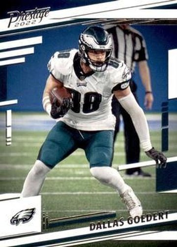 #238 Dallas Goedert - Philadelphia Eagles - 2022 Panini Prestige Football