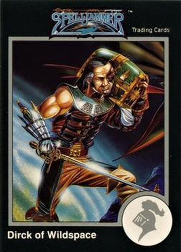 #238 Dirck of Wildspace - 1991 TSR Advanced Dungeons & Dragons - Silver