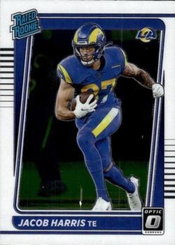 #238 Jacob Harris - Los Angeles Rams - 2021 Donruss Optic Football