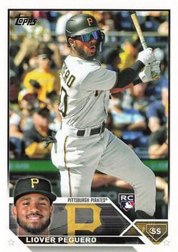 #238 Liover Peguero - Pittsburgh Pirates - 2023 Topps Baseball