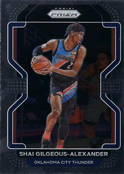 #238 Shai Gilgeous-Alexander - Oklahoma City Thunder - 2021-22 Panini Prizm Basketball