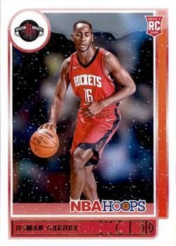 #238 Usman Garuba - Houston Rockets - 2021-22 Hoops Winter Basketball
