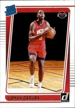 #238 Usman Garuba - Houston Rockets - 2021-22 Donruss Basketball