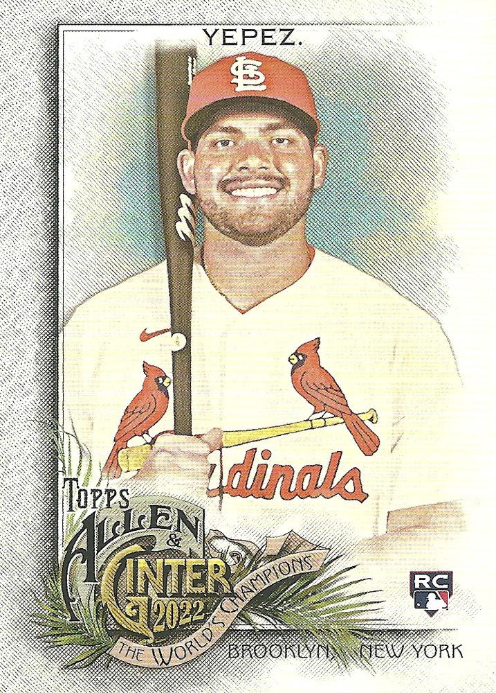 #238 Juan Yepez - St. Louis Cardinals - 2022 Topps Allen & Ginter Baseball