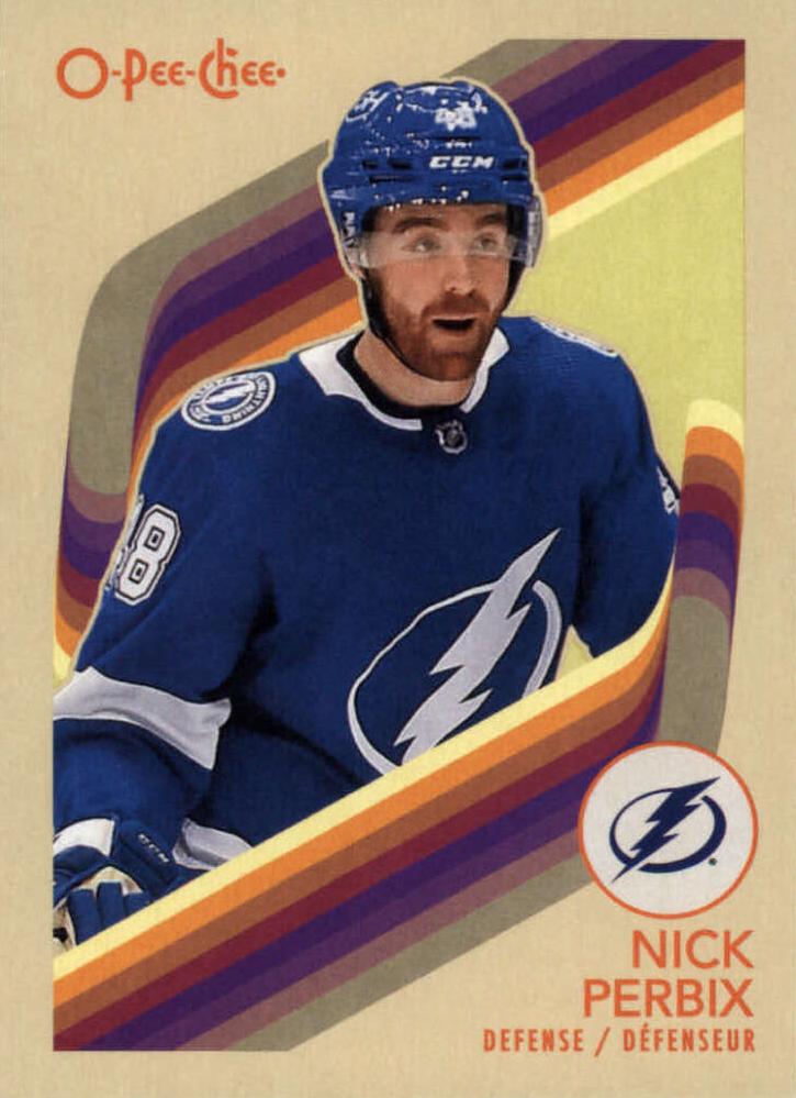 #238 Nick Perbix - Tampa Bay Lightning - 2023-24 O-Pee-Chee - Retro Hockey