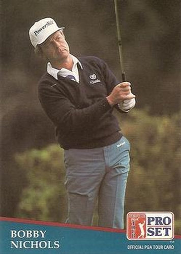 #238 Bobby Nichols - 1991 Pro Set PGA Tour Golf