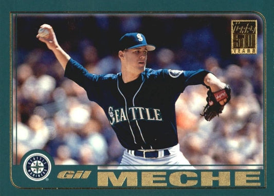#238 Gil Meche - Seattle Mariners - 2001 Topps Baseball