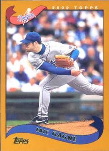 #238 Eric Gagne - Los Angeles Dodgers - 2002 Topps Baseball
