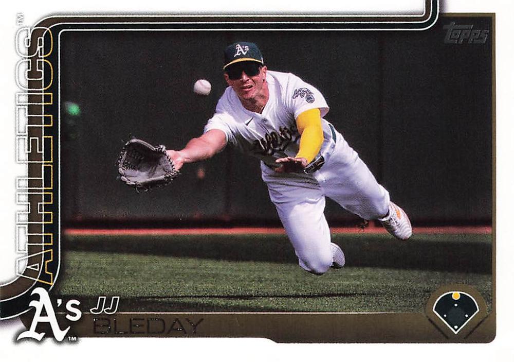 #238 JJ Bleday - Athletics - 2025 Topps Baseball