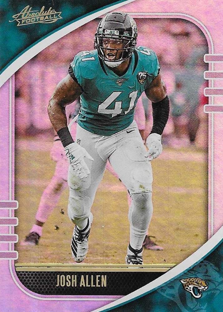 #27 Josh Allen - Jacksonville Jaguars - 2020 Panini Absolute Football