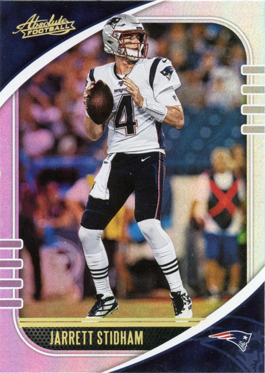 #69 Jarrett Stidham - New England Patriots - 2020 Panini Absolute Football